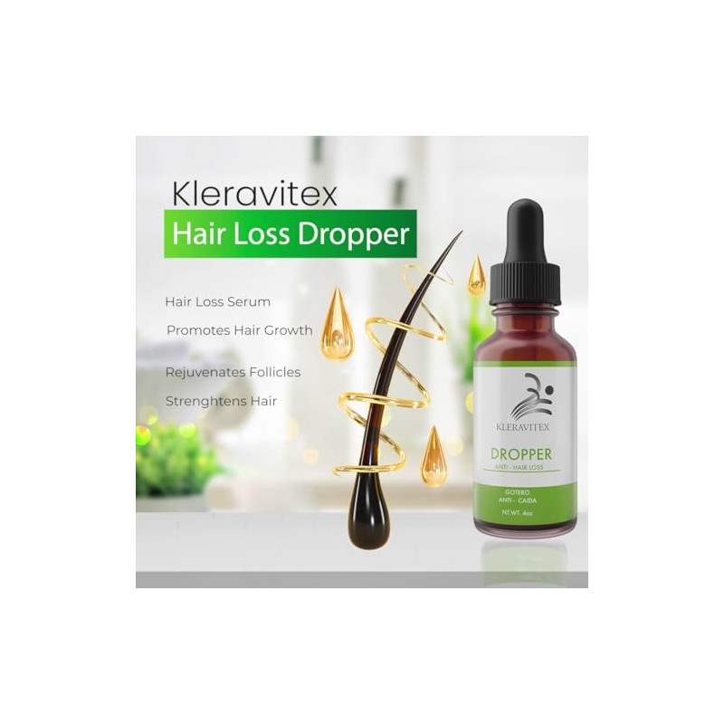 Kleravitex Dropper Anti-hair Loss 4 Oz by Kleravitex