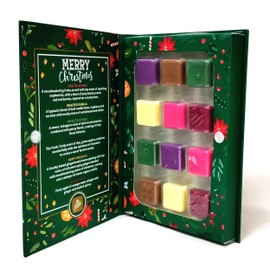 Christmas Wax Melt Advent Calendar 12 Days Of Wax Melts Assorted Fragrances Spice Berry Vanilla