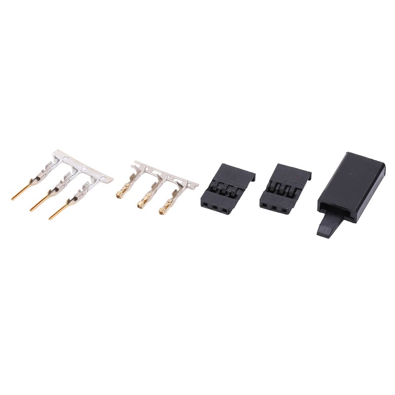 50PCS Servo Receiver Connector Plug with Lock and Male Female