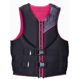 HyperLite Women's Indy Life Jacket - US Coast Guard Approved Level 70 Buoyancy Aid, Great for Any Water Sports Activity Including Boating, Paddle & Swimming - X-Small