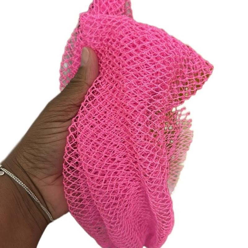 Luxe African Net Sponge Smooth Personal Bath:_Onyx