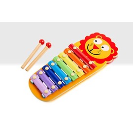 Beehive Toys AC6608 Wooden Xylophone, Multicolor