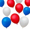 50pcs Red White Blue Balloons King Charles III Coronation Party