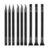 9 Pieces Plastic Scraper Tool Carbon Fiber Multi-Purpose Scraper Scratch