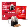 Copper Cow Premium Pour Over Single-Serve Vietnamese Coffee | Churro