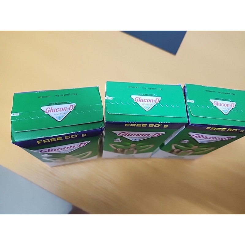 Glucon D (3) Glucon-D Natural Instant Energy Health Drink Regular