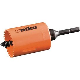 unika HSS HSS23TN High Speed Hole Saw (No Brim) 0.9 inches (23 mm)
