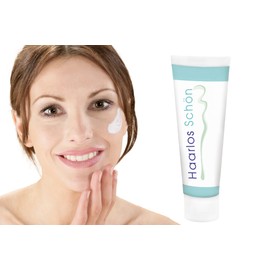 Maximex Haarlos schön Enthaarungscreme 30 ml, hemmt den Haarwuchs, beruhigt die gereizte Haut, pflegend und feuchtigkeitsspendend, für jeden Hauttyp