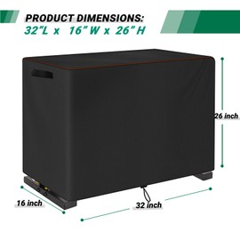 CATOTEL Dumbbell Weight Rack Cover,Waterproof 420D Oxford A-Frame Dumbbell Rack Cover Protective Outdoor Indoor Dumbell Rack Dust Cover (32 x 16 x 26 inch), black