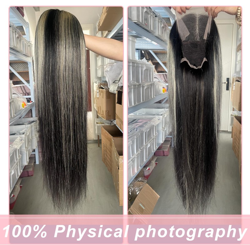 Kephare FB/613 Balayage Highlight Ombre Lace Front Wig Human Hair