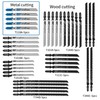 Professional 40 Piece Jigsaw Bladed Wood, 8 Models, Reciprocating Saw