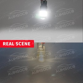 AUIMSOCO 2X 7443/7440 LED 6500K Reverse Backup Brake Tail Stop Parking Light Bulbs CANBUS