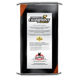 Formula of Champions Game Plan Big League Textured Grain Feed for Show Goats, 50 lb Bag
