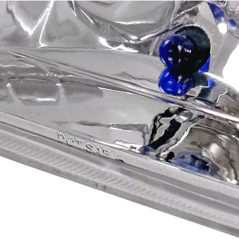 Bricologht DOT NEW 7x6" GLASS LED Headlight Hi/Lo Beam 120W