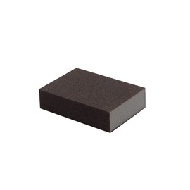 Auniwaig Sanding Sponge Block, 400-600 Grits Sandpaper Sponge, Wet & Dry Available Sand Brick, Washable & Reusable for Kitchen Metal Drywall Wood 1Pc