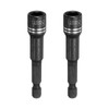 HARFINGTON 2pcs Magnetic Nut Driver 8mm Hex Drive Socket 2.56"