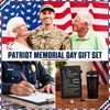 Veterans Day Gift 17 Oz Tumbler Cup A5 Journal Pen