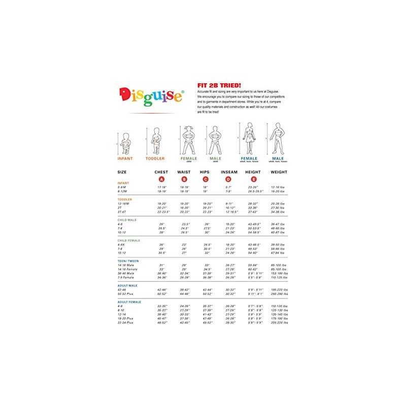 Disguise Asha Deluxe Children's Costume S (5-6 Years)