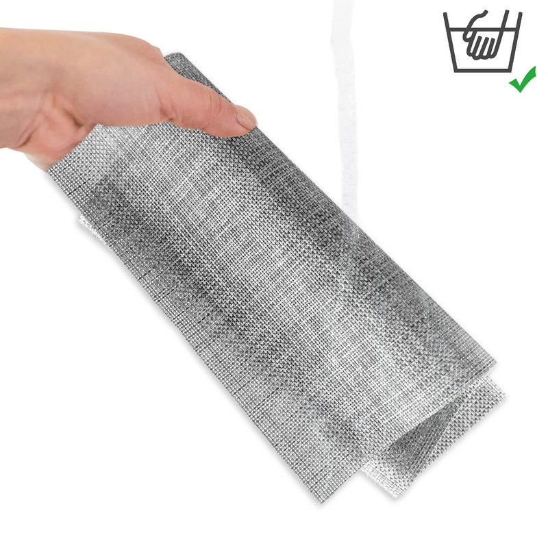 Washable Place Mats Set of 6 PVC Heat Resistant Non-Slip