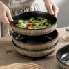 KOOV Ceramic Bowl, 46 OZ Pasta Bowls Set of 4,
