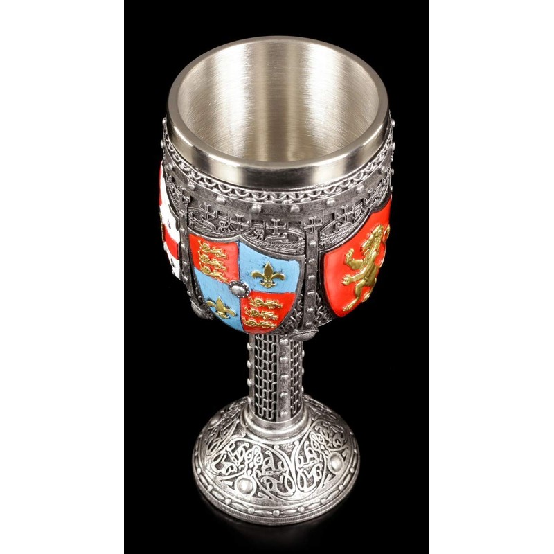 Figuren Shop GmbH Fantasy Knight Goblet Stainless Steel Insert -