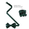 HOULIFE Bow Tie Men's Set - Adjustable Satin Polyester Bow