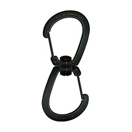 Sun Company HikeHitch 360 - Large | Rotating Double Carabiner | Rotating Dual Clip