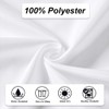 TheBlackSpot Polka Dot Shower Curtain Sets Black and White Small