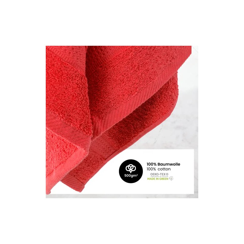 Pack of 10 Flannels 30 x 30 cm 100%, Cotton