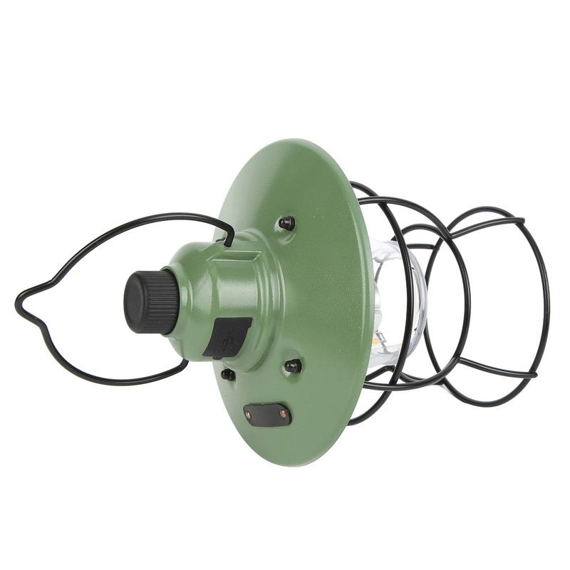 LED Camping Light Retro Style Rechargeable 3 Stepless Dimming Modes
