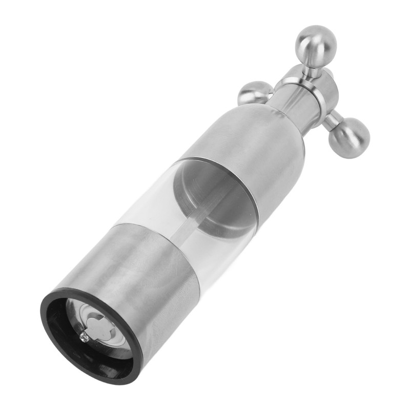Pepper Mill Professional Refillable Ceramic Rotor Coarseness Adjustable Manual Pepper