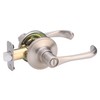 J-Series by SCHLAGE Torino Bed and Bath Lever, Satin Nickel