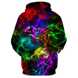 Hgvoetty Hoodies for Men Graphic Sweatshirts for Women Unisex Colorful Clothing for Adult Cool Festival Costumes XXL