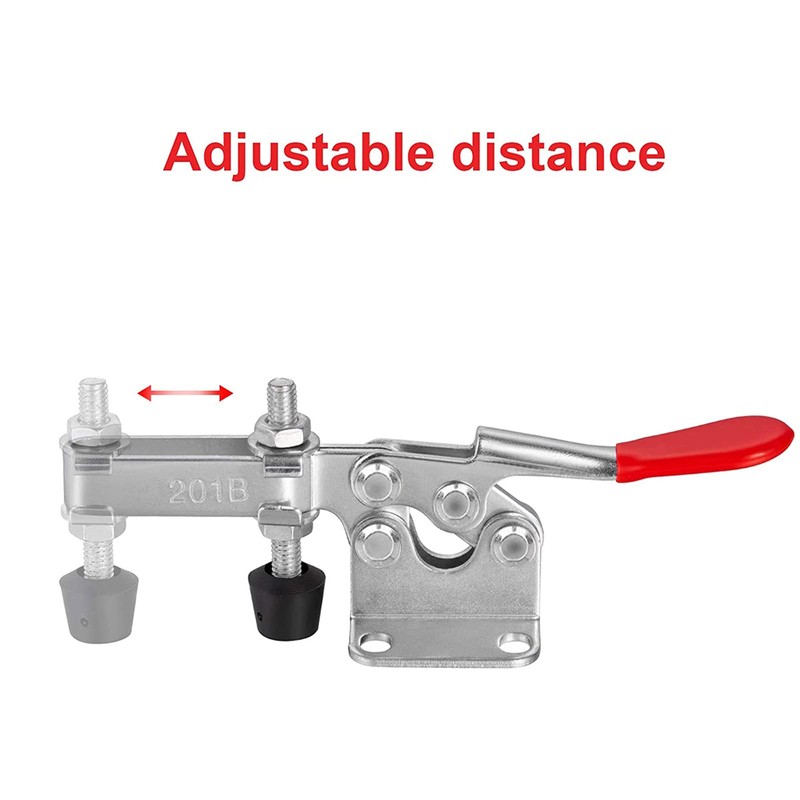 Accessbuy Toggle Clamp 201B 220Lbs Holding Capacity Heavy Duty Medium