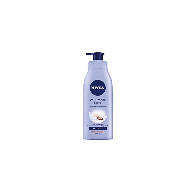 NIVEA Vellutante Body Lotion Pump 500 ml (Pack of 2)