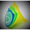 Funnels Variety Set of 5 Mini, Small to Larg Plastic