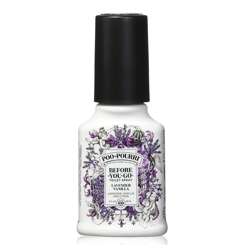 PooPourri Before You Go Spray, Lavender Vanilla, 2 Count of