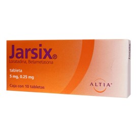 Jarsix Tableta 5/0,25 Mg, 10 Tabletas