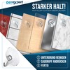 DIYexpert Suction Cup with Hooks, Made in Germany, Suction Hooks,