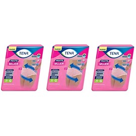 Tena Pants Mujer; Ropa Interior Desechable para Incontinencia, Talla Grande; Tena; 10 Piezas (3-Grande)
