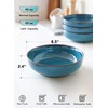 LE TAUCI Pasta Bowls 45 Ounce, Ceramic Salad Bowl, Large