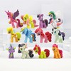 Pony Toy Figure Princess Style Foal Model Multicolor Model Display