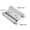 2 Pairs (4Pcs) of 3" Stainless Steel Cafe Saloon Door