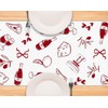 Pudodo That's Amore Table Runner Italian Themed Bachelorette Party Wedding