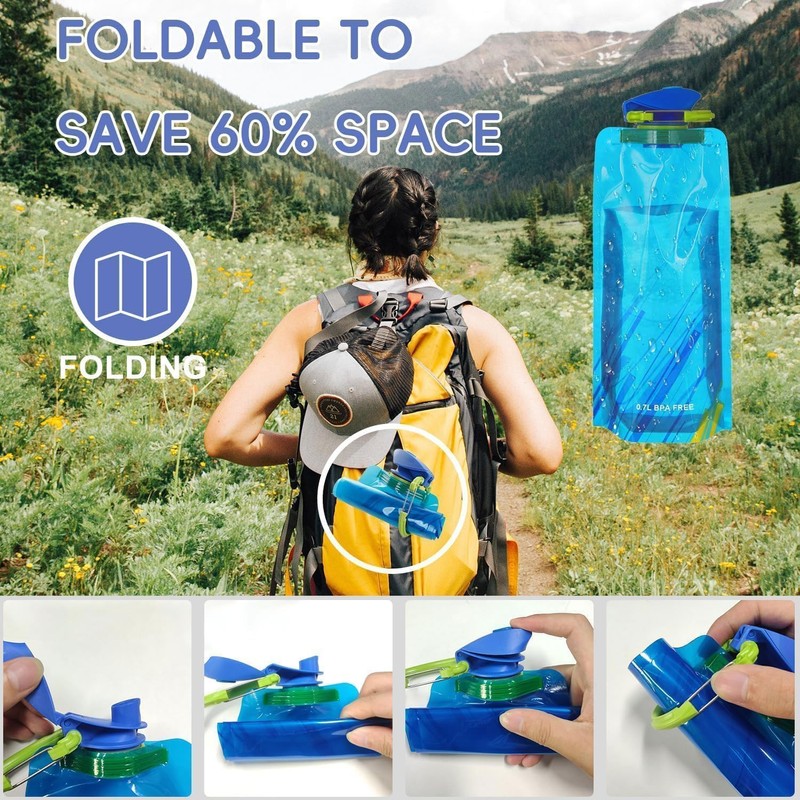 Running Vest for Men and Women, Hydration Backpack 1.4L, Running