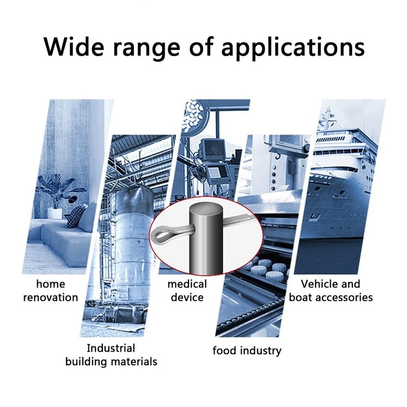 CONPHERON Single Hole Fork Bolt Flat Head Load Eyelet Bolts