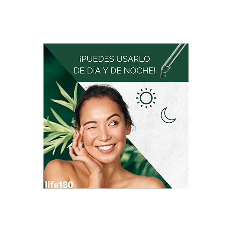Life180, Tea Tree Suero Facial Para Control de Grasa y