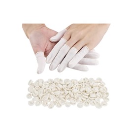 wumio Finger Sack Nail Off 100pcs Finger Rubber Cap Gel Off Cover