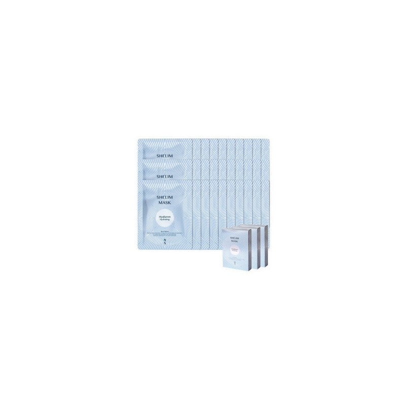 (30 sheets) Shirim Hyaluronic Hydrating Mask Pack / Wrinkle Improvement