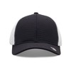 [2 Pack] Hybrid Stretch-Fitted Trucker Cap, Baseball Cap with Air